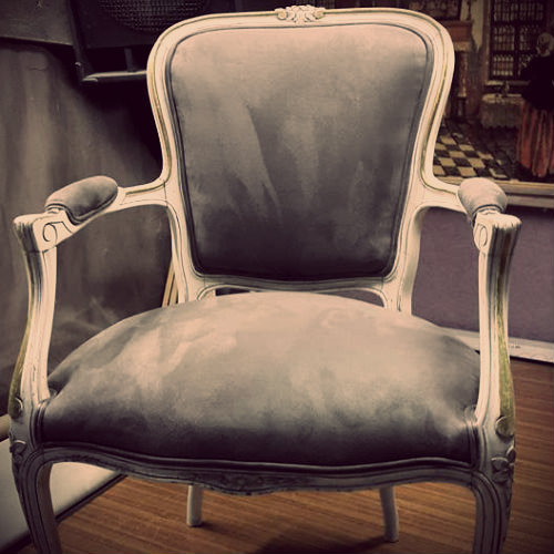 Réalisation: fauteuil Louis XV